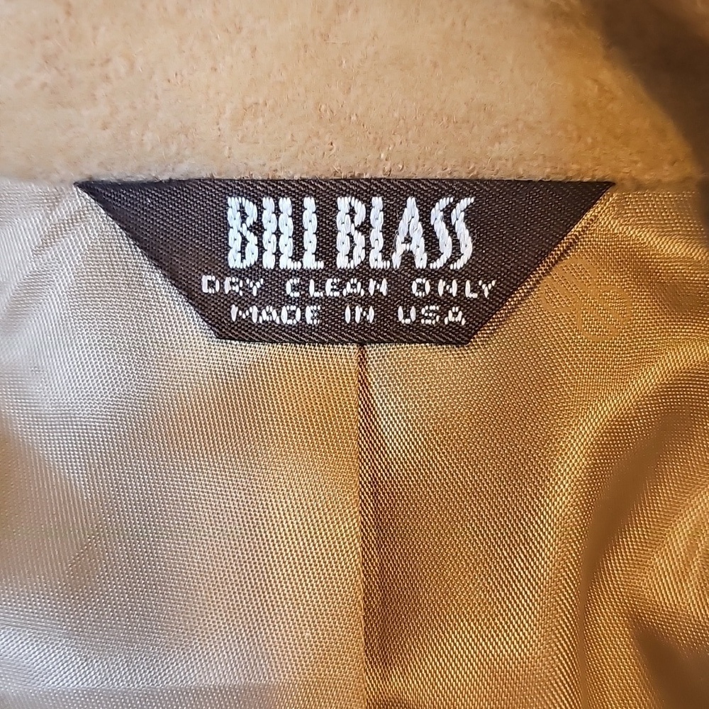 Vintage Bill Blass Camel Hair Classic Tan Men's Blazer Made In The USA - Picture 3 of 17